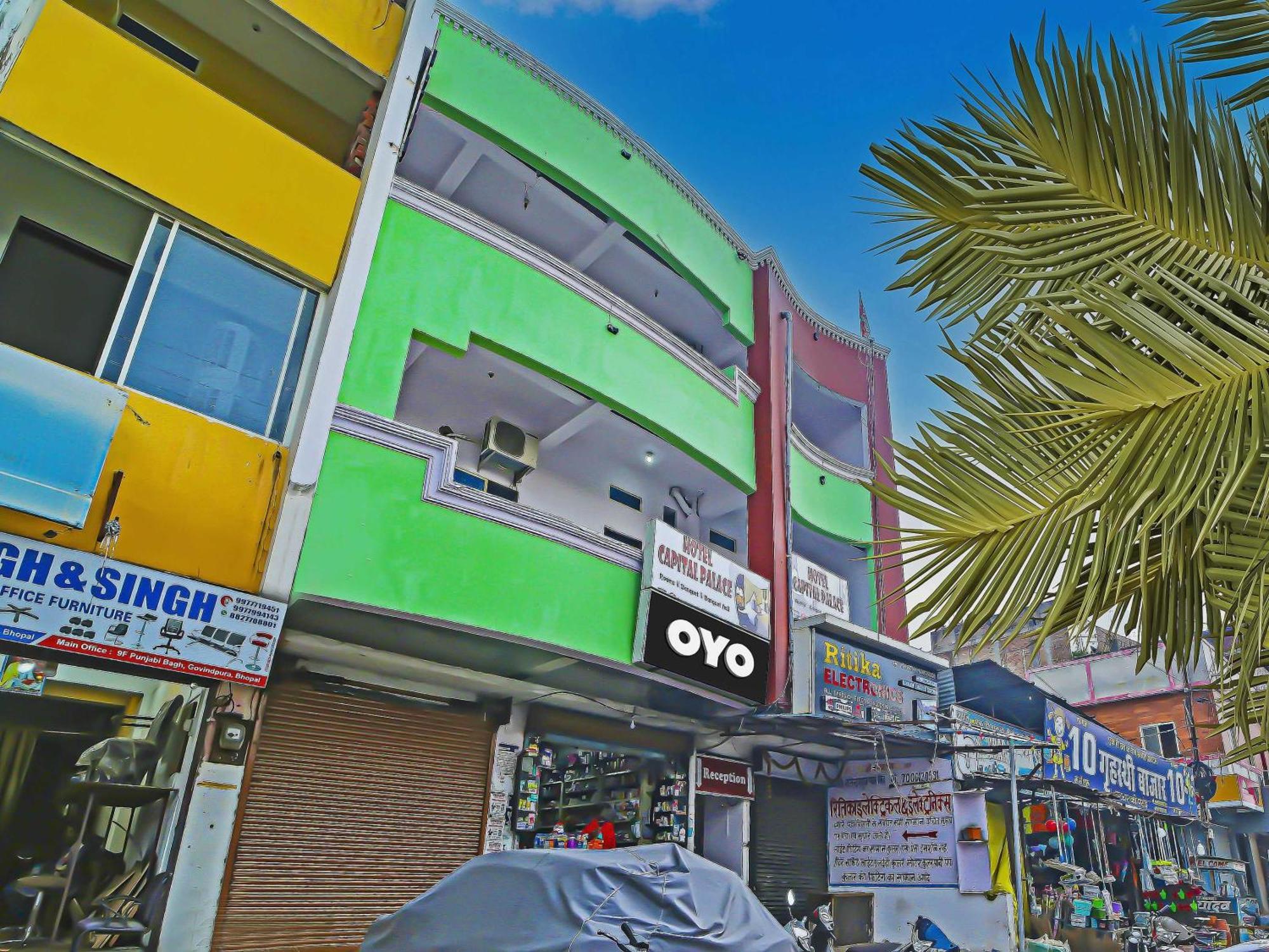 Oyo Flagship Hotel Capital Palace Bhopal Exteriör bild