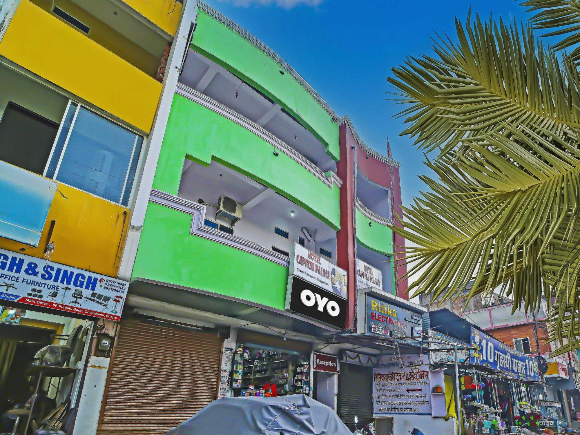 Oyo Flagship Hotel Capital Palace Bhopal Exteriör bild
